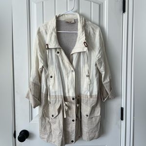 Blu Pepper lightweight jacket-ideal for spring layering!